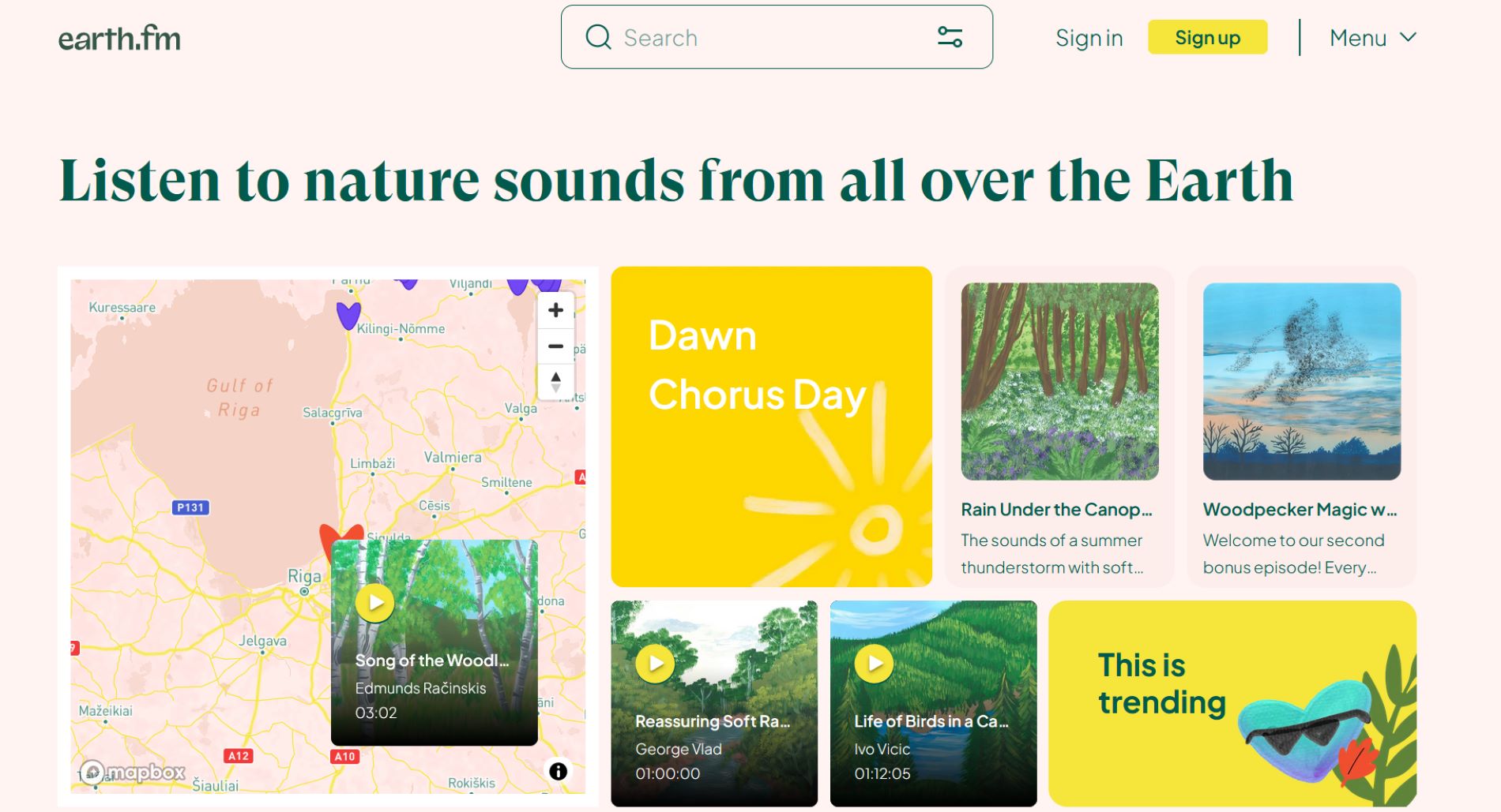 Earth.fm – Innovación digital para reconectar con la Naturaleza
