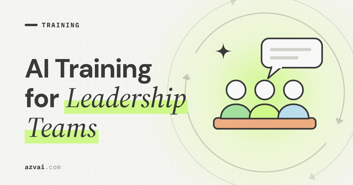 AI Training for Leadership Teams