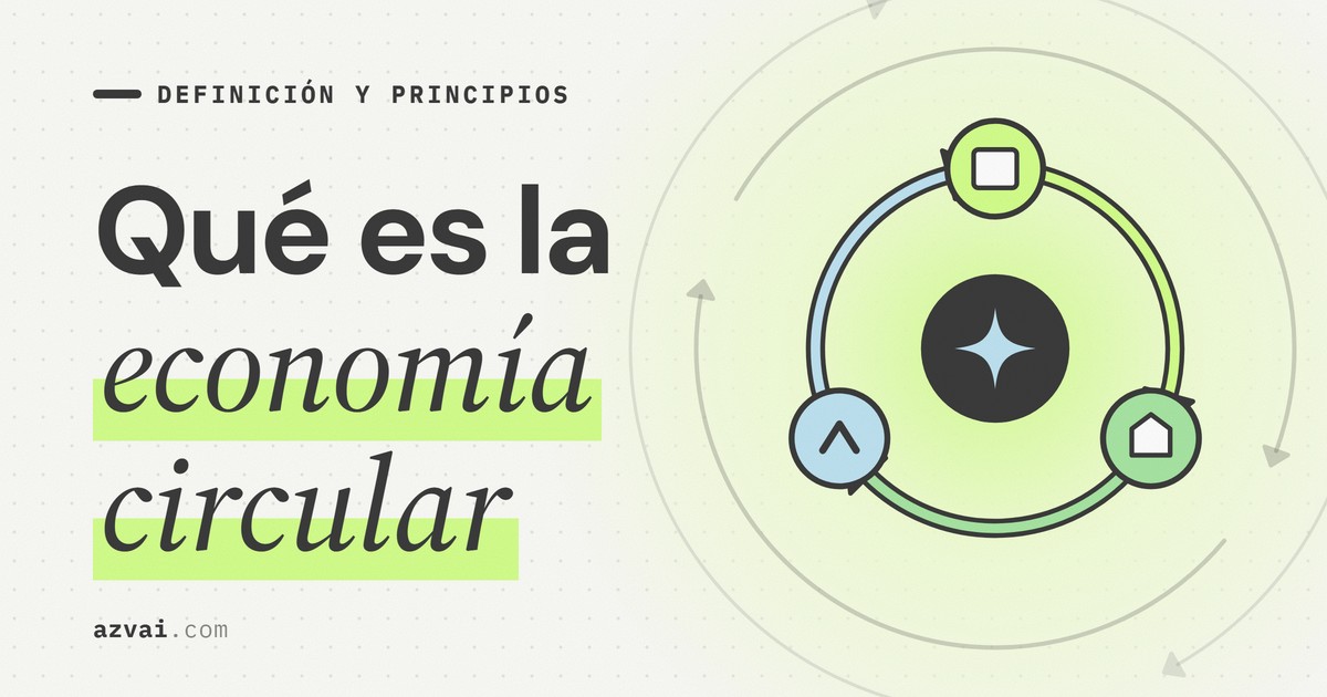 Qué es la Economía Circular: Definición, Principios y Ejemplos